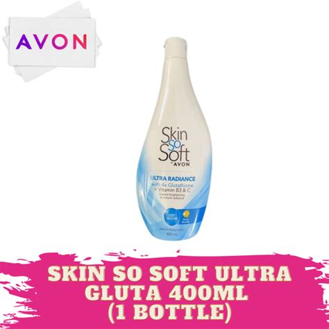 Avon Skin So Soft Ultra Radiance With X Ultra Gluta Lotion Ml