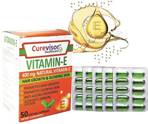 Vitamin E Capsule, 50 Softgel Capsules at ₹ 119/box in New Delhi | ID: 21320802588