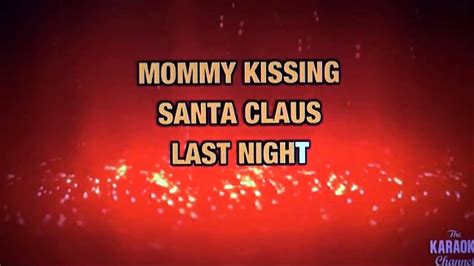 I Saw Mommy Kissing Santa Claus Karaoke Covered By Sucharteye With