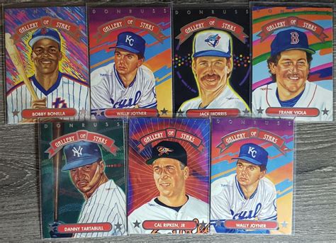 Triple Play Donruss Gallery Of Stars Card Lot Ebay