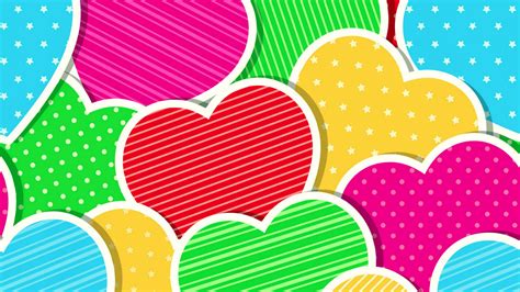 🔥 [120+] Colorful Hearts Wallpapers | WallpaperSafari