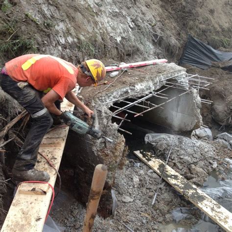 Construction Concrete Box Culvert Restoration And Repairs Premier North Ltd