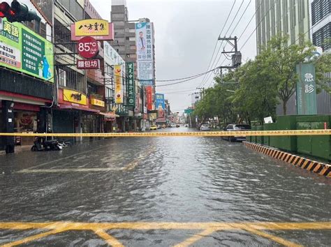 員林靜修路大雨又淹 議員勘災：3個水閘門「通通沒開」氣炸 生活 自由時報電子報