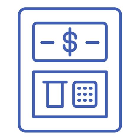 Premium Vector Atm Icon