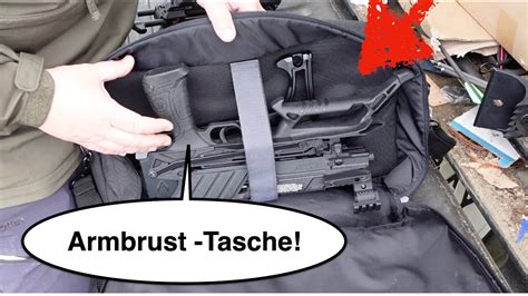 Transport Tasche für Pistolen Armbrust EK Vlad YouTube