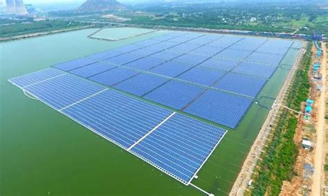 Ntpc Commissions India S Largest Floating Solar Power Plant In Andhra