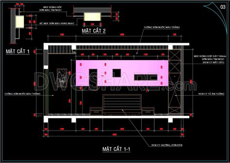 43. Download CAD drawings for interior design of bedroom