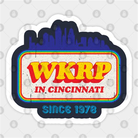 Wkrp In Cincinnati Skyline Logo Wkrp In Cincinnati Since 1978 Logo