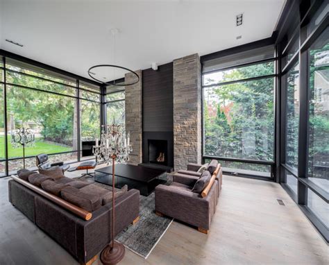 The Glass Room - Modern - Living Room - Toronto - by David Small ...