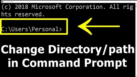 How To Change Folder Path In Command Prompt Templates Printable Free