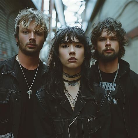 Dark Aesthetic Vibes Modern Band In Focus Premium Ai Generated Image