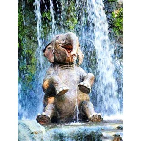 Diamond Painting Grand Format Le Bain Des L Phants D Broderie Diamant