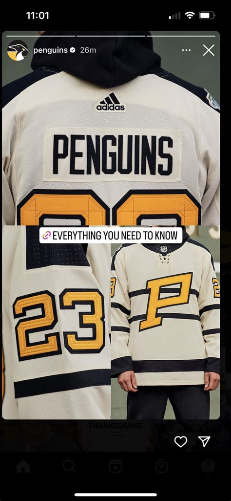 2023 Winter Classic official jersey reveal 🐧 how do yinz like it? : r ...