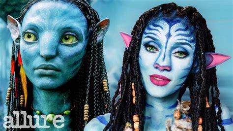 Avatar Makeup Tutorial - Step by Step - Cosplay Makeup Look | Allure ...