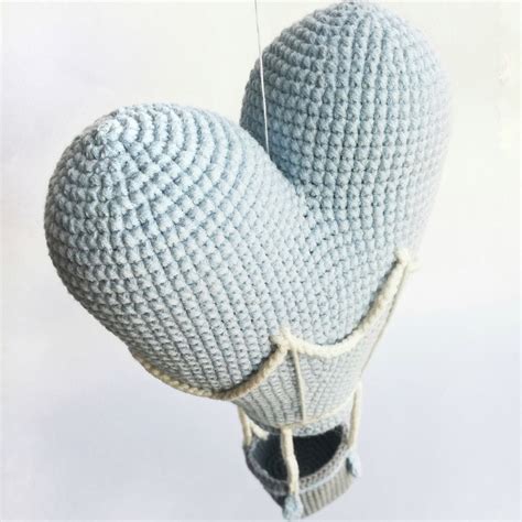 Hot Air Balloon Crochet Pattern Baby Mobile Pdf Pattern Etsy Canada