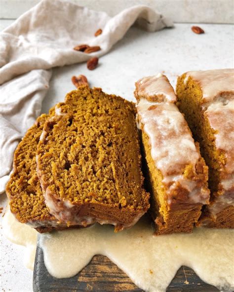 Healthy Pumpkin Bread With Maple Glaze Artofit