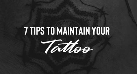 7 Tips To Maintain Your Fading Tattoo