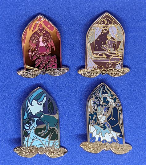 Zodiac X Fairy Tale Enamel Pins Etsy