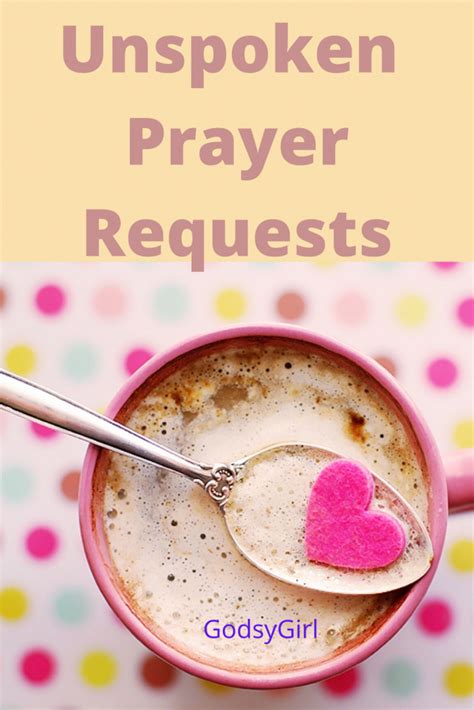 Unspoken Prayer Requests Unspoken Prayers Request Prayers Prayer