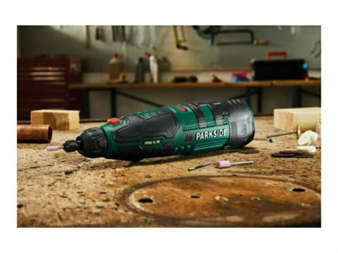 Parkside PFBS 12 B4 Cordless Rotary Tool Green Black For Sale Online