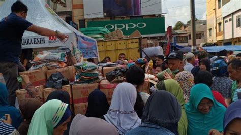 Disperindag Muaraenim Dan Bulog Lahat Gelar Pasar Murah Berikut Daftar