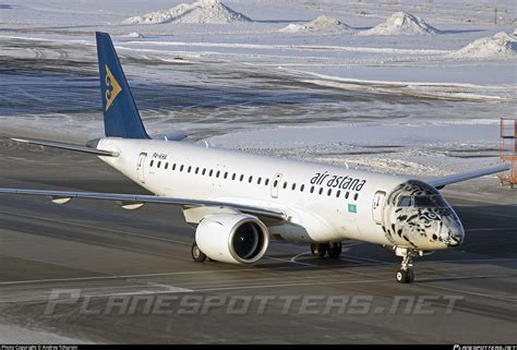 P4 KHA Air Astana Embraer E190 E2 ERJ 190 300 STD Photo By Andrey