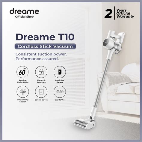 Jual Dreame T10 Handheld Wireless Vacuum Cordless Penyedot Debu