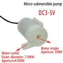 Jual Pompa Air Celup Hisap Mini Mikro Micro Submersible Water Pump Dc