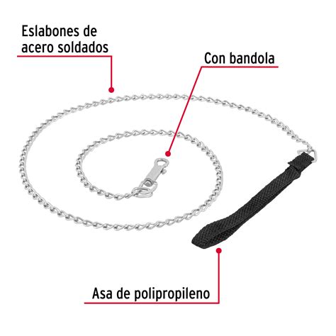 Cadena Correa De Paseo Para Perro M Eslabon Mm Rantec Electronics