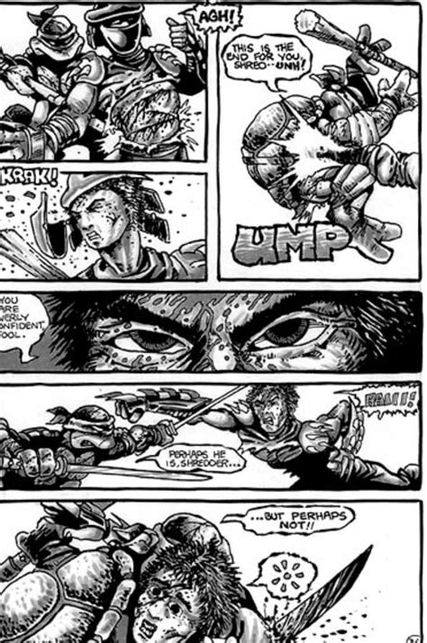 Anybody remember the darker TMNT Comics? : r/TMNT