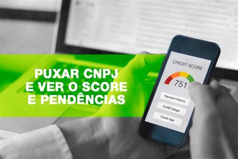 Puxar Cnpj E Ver O Score E Pend Ncias Consultas Prime