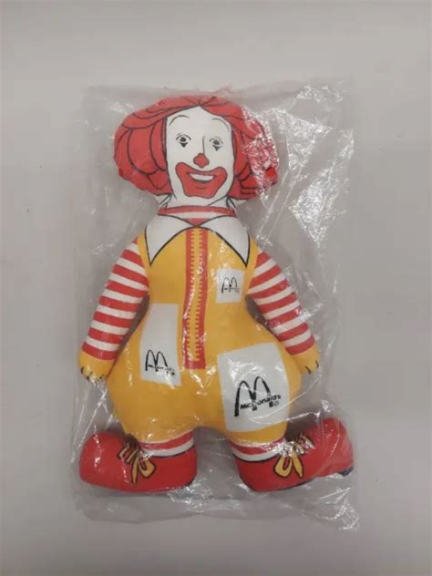 VINTAGE MCDONALDS RONALD McDonald Stuffed Pillow Plush Toy Doll 16 48