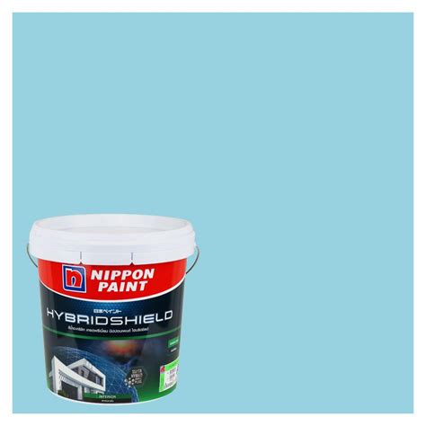 Water Based Interior Paint Nippon Paint Hybridshield Blue Jive