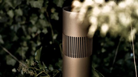 Heres The First Custom Installed Outdoor Speaker From Bang And Olufsen