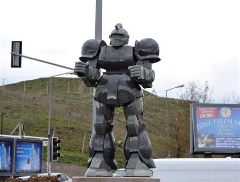 Turkish Mayor Sued Over Giant Transformer Robot Statue The