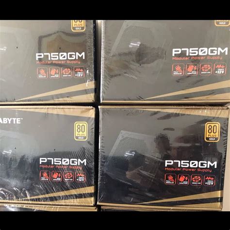 GP-P750GM 750W for Gigabyte P750GM 80PLUS Gold ATX 12V Power Supply ...