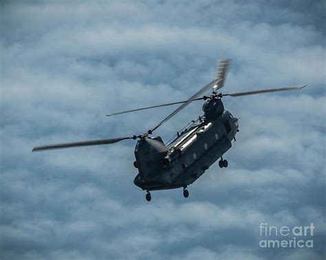 RAF Chinook Helicopter Photograph by Philip Pound