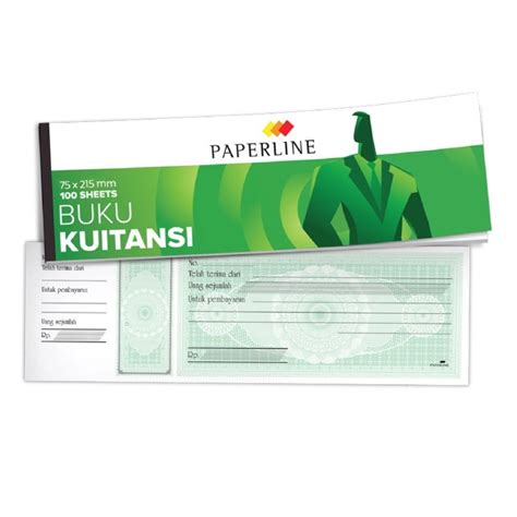 Jual Kwitansi Kuitansi Paperline Kecil KT 40 M Isi 40 Lembar