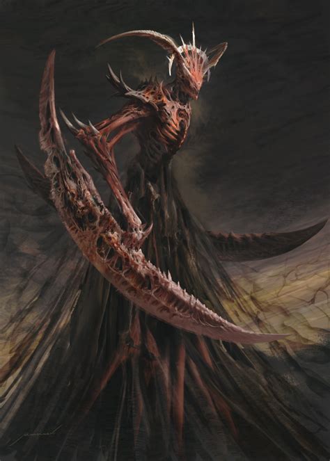 Artstation Soul Reaper Monster Art Creature Concept Art Monster