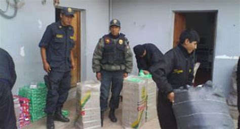 Incautan Contrabando Valorizado En S Mil Peru Correo