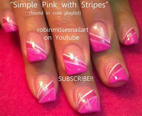 Nail Art By Robin Moses Nail Art Blue And Silver Nail Art How To