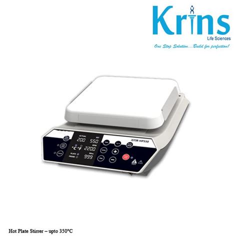 Hot Plate Stirrer Upto 350C Krins Life Sciences