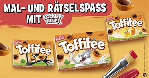 Toffifee x Looney Tunes Nasch Spaß trifft auf Rätsel Malspaß