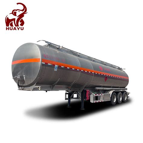 Hot Sale 3 Axle 30 40 42 45 Cbm Acid Tank Semi Trailer Liquid Chemical