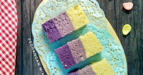 Resep Bolu Kukus Lapis Taro Oleh Pedhangan Mimih Cookpad