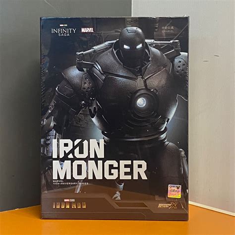 Zd Toys Iron Monger Figure With Led Light 110 Action Figure