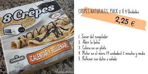 El Blog De Lorenna Crepes Preparados De Mercadona Calentar Y Rellenar