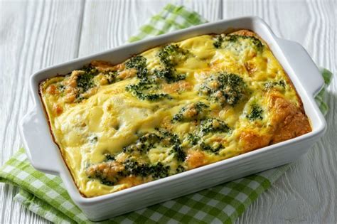 Запеканка с брокколи – простой и вкусный рецепт, как приготовить пошагово