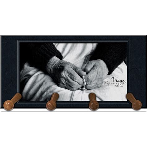 Mother Teresa Prayer Rosary Holder Mother Teresa Prayer Mother
