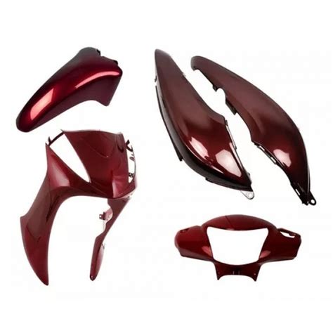 Kit Carenagem Biz Vermelho Ex Motos Coyote